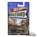 🇺🇸Hot Wheels Boulevard Austin Healey Legends Real Riders Black H13🇺🇸