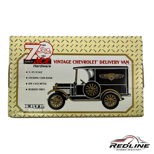 🔥ERTL 1925 Chevrolet Delivery Van Bank Ace Hardware 70 Years 1:25 C2🔥