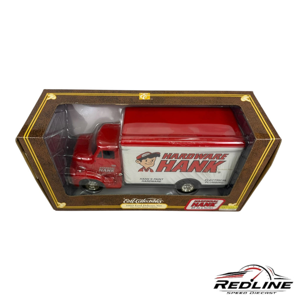 🔥Ertl Collectibles 1953 Ford Delivery Van: Hardware Hank 1:30 C2🔥
