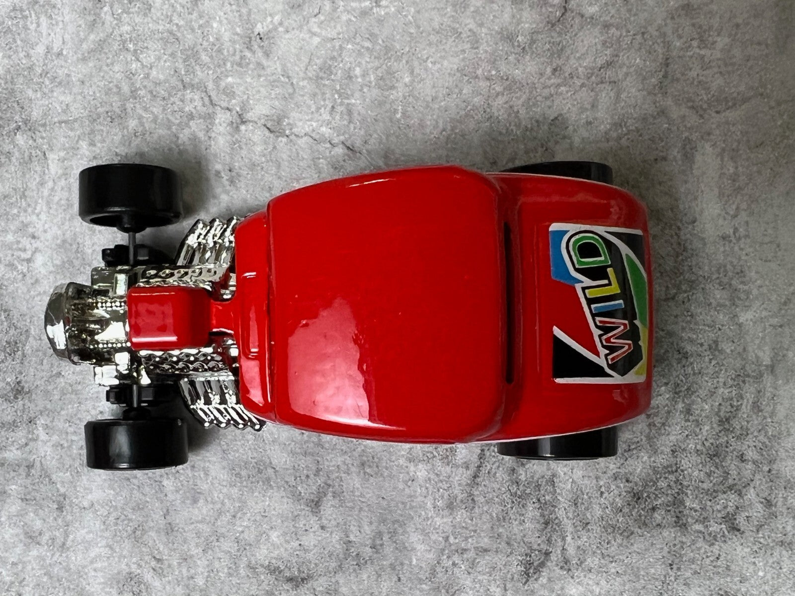 🔥🔥🔥🔥Hot Wheels 32 Ford UNO Red Mattel Games C15🔥🔥🔥🔥