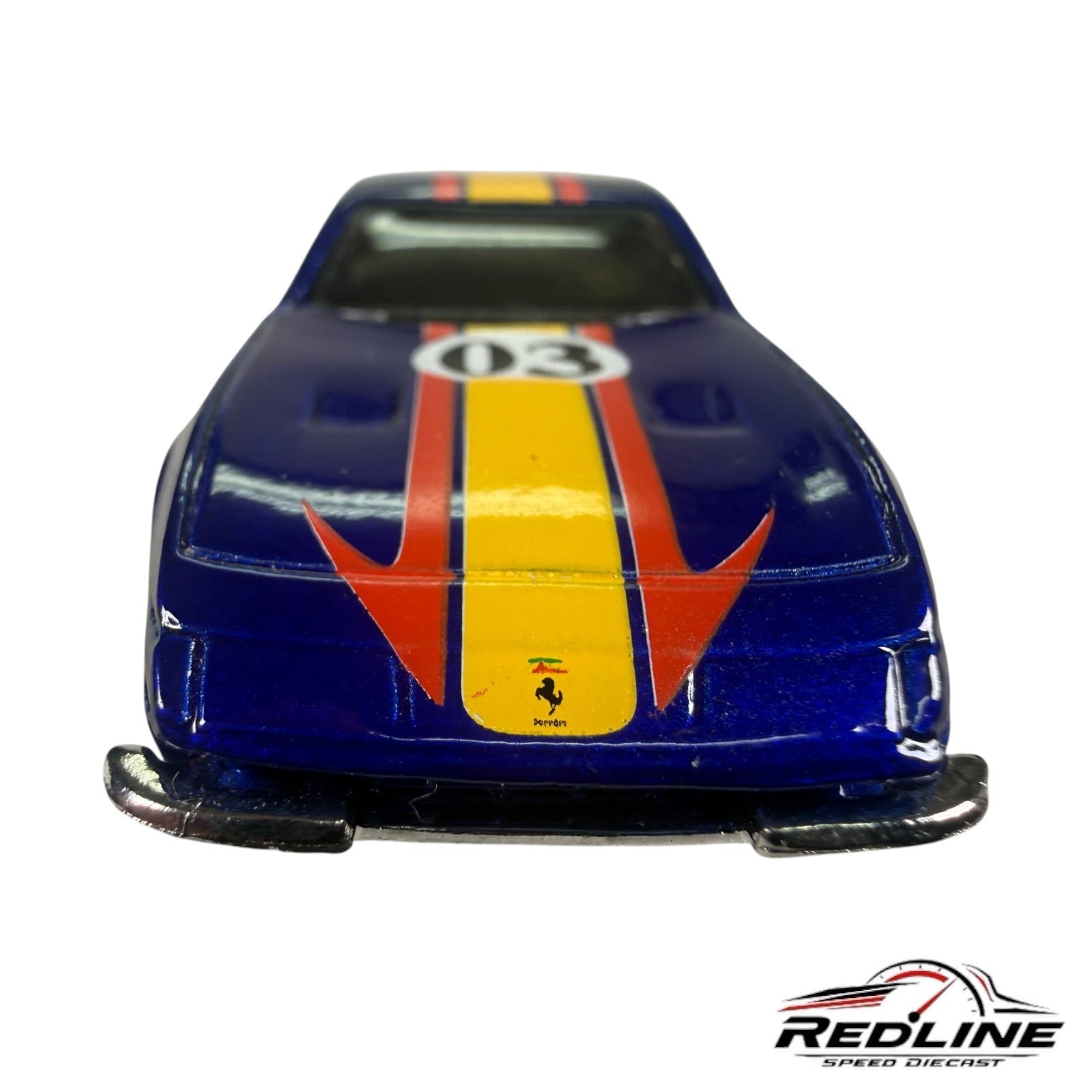 🇮🇹🇮🇹Hot Wheels Ferrari Racer Blue 365 GTB/4 Loose 1:64 C6🇮🇹🇮🇹