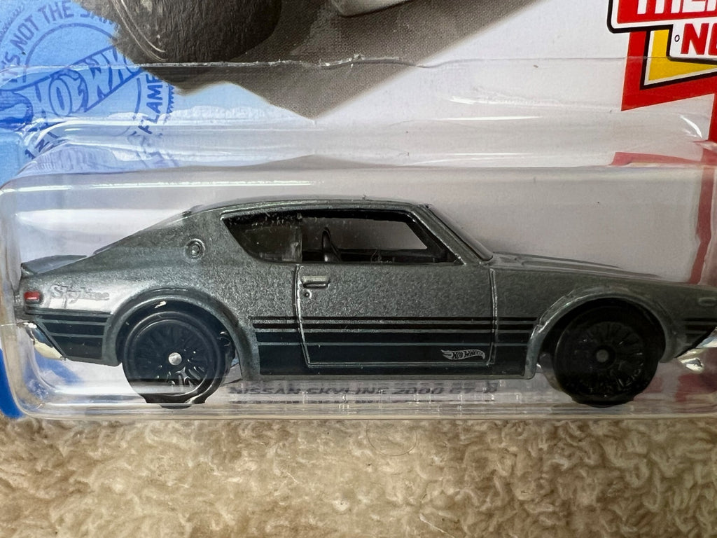 🎌🎌🎌Hot Wheels Then and Now Nissan Skyline 2000 GT-R Gray HW05🎌🎌🎌