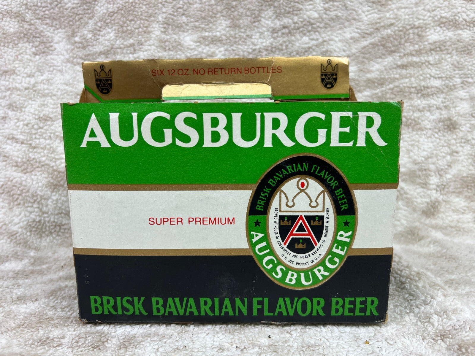 🇩🇪🍺🍺🍺🍺Augusburger Beer Bottle 6 Back Bottle Holder🍺🍺🍺🍺🇩🇪