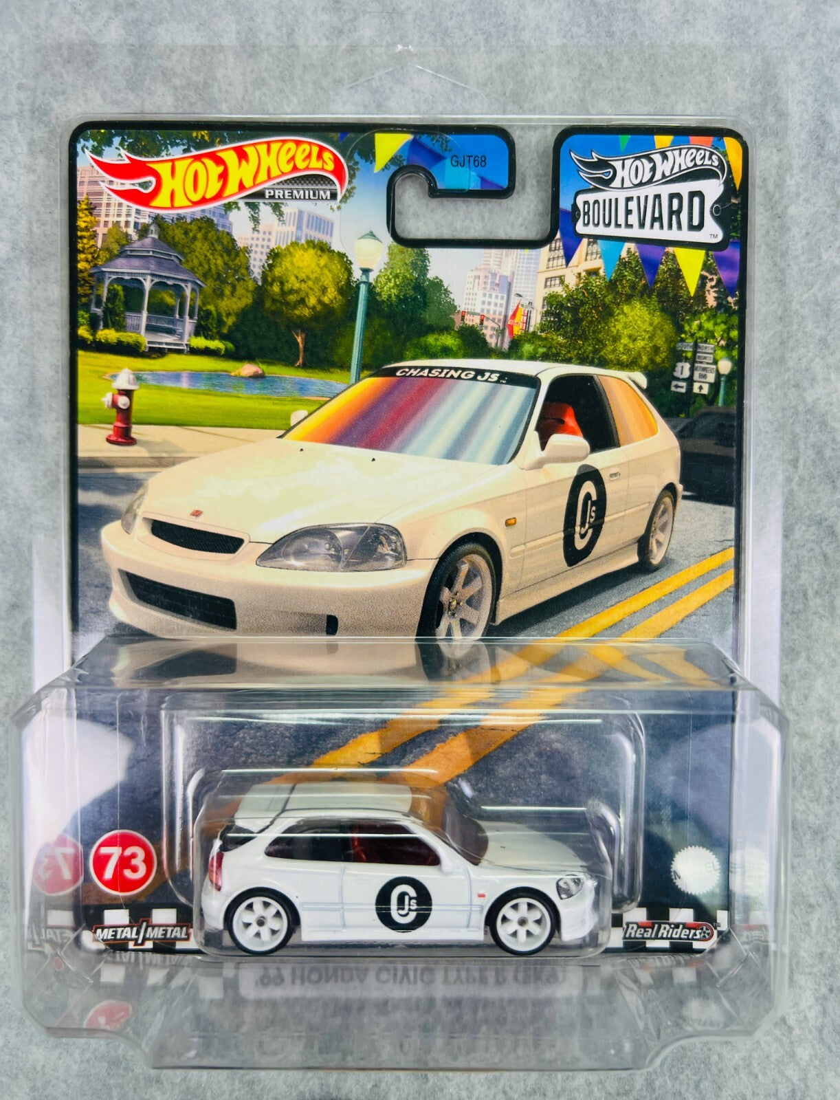 🎌🎌🎌Hot Wheels Boulevar '99 Honda Civic Type R EK9 H33🎌🎌🎌