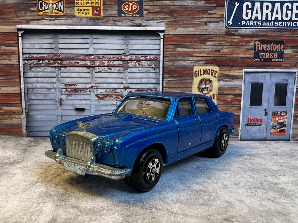 🔥🔥Original ERTL Blue Rolls Royce Silver Shadow Hong Kong C5🔥🔥