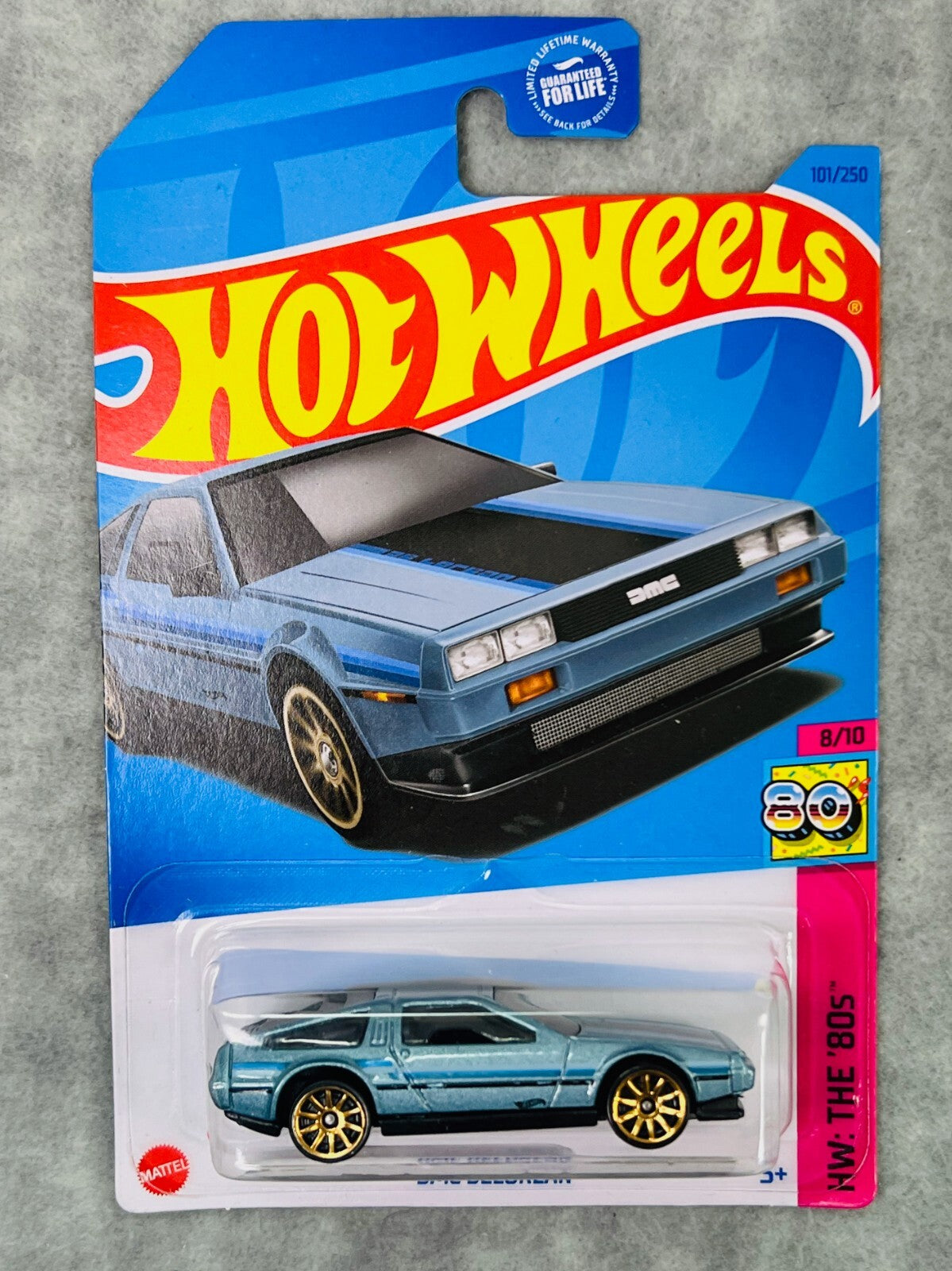 🇺🇸🇺🇸🇺🇸Hot Wheels The 80's DMC Delorean h24🇺🇸🇺🇸🇺🇸