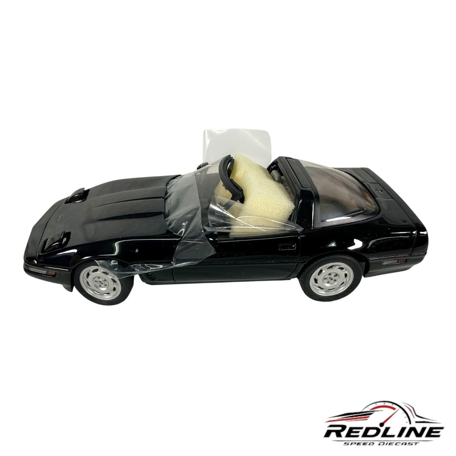 🇺🇸Danbury Mint 1996 Chevy Corvette Coupe Limited Edition Black  1:24🇺🇸