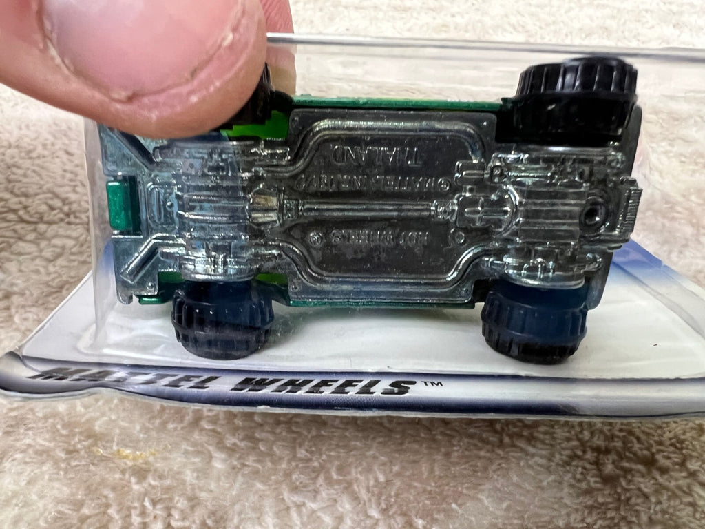 🔥🔥🔥🔥Hot Wheels #1081 Power Plower Green Pickup Truck HW05🔥🔥🔥🔥