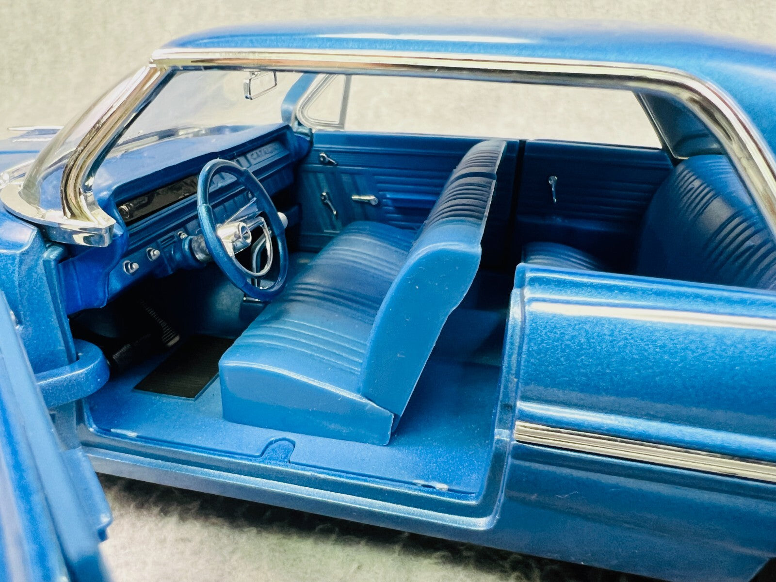 🔥AMERICAN MUSCLE ERTL 1962 PONTIAC CATALINA 421SD  BLUE HOBBY EDITION 1 OF 5000