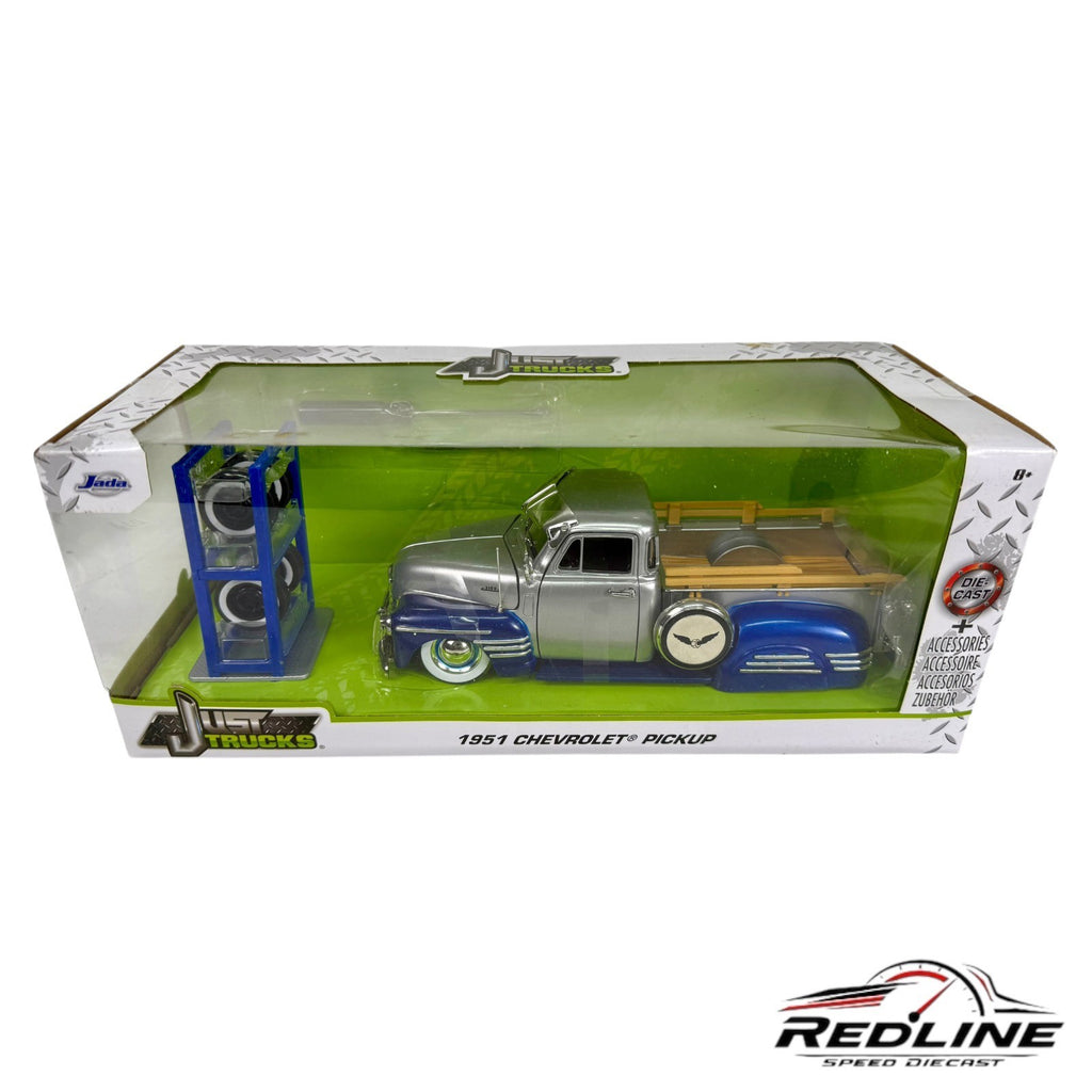 🇺🇸🇺🇸Jada Just Trucks 1953 Chevrolet Pickup Grey 1:24 D1🇺🇸🇺🇸