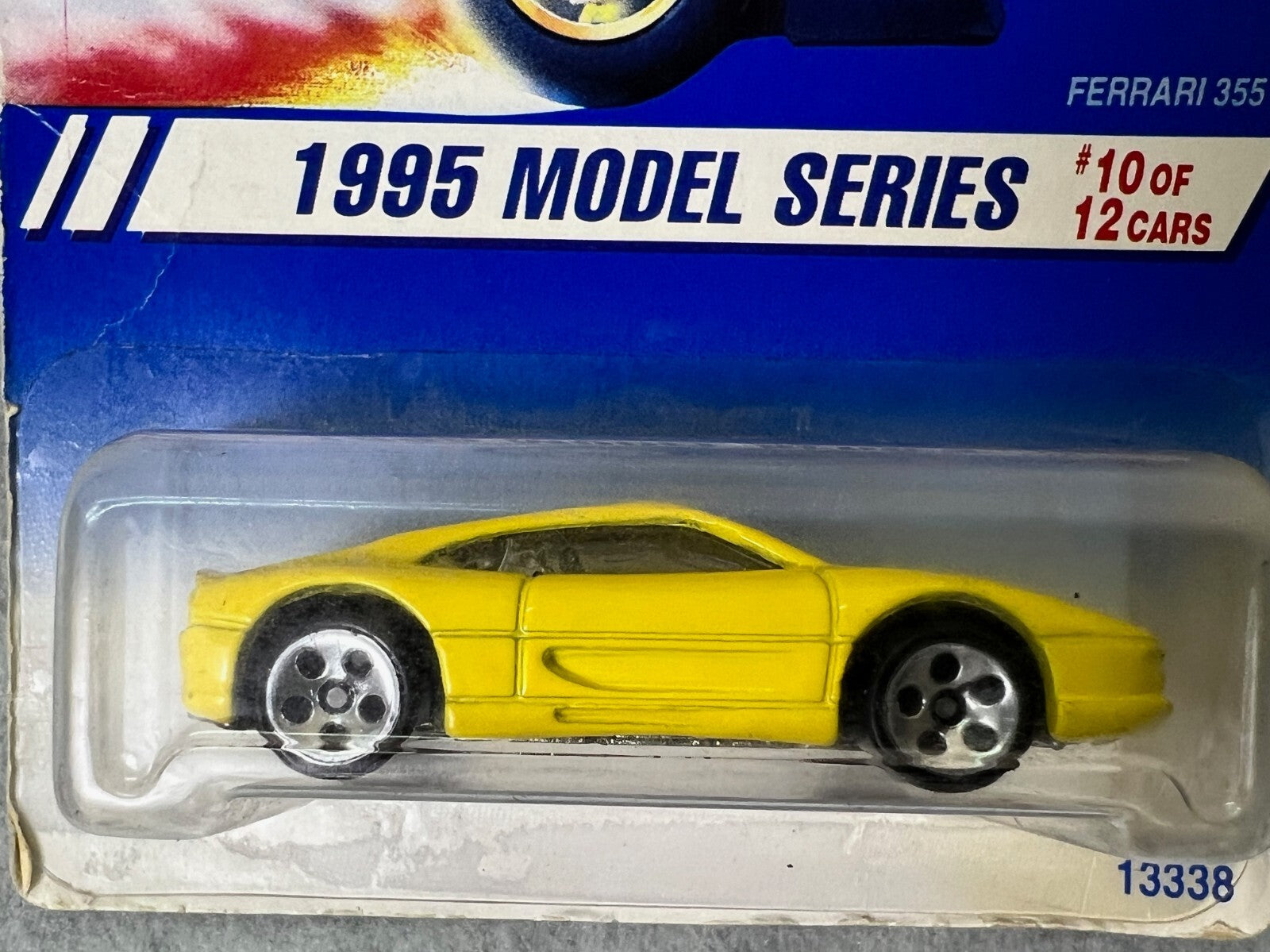 🇮🇹🇮🇹🇮🇹Hot Wheels Yellow Ferrari 355 1995 Model Series HW21🇮🇹🇮🇹🇮🇹