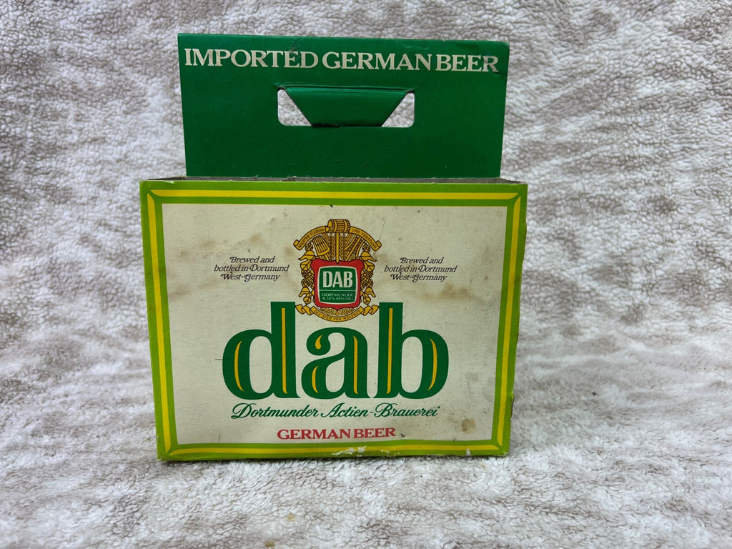 🇩🇪🍺🍺🍺 Vintage Dab Beer  12 Ounce Bottle Carrier🍺🍺🍺🇩🇪