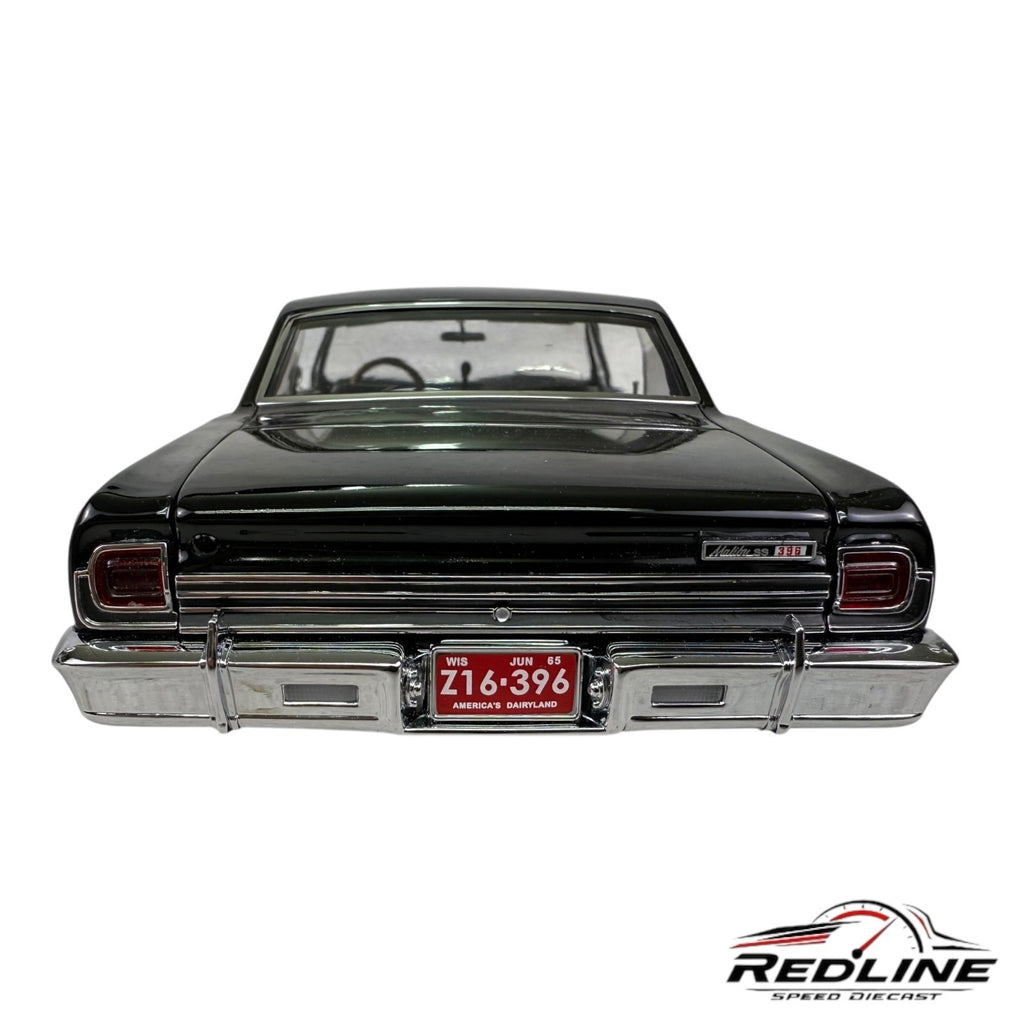 🇺🇸🇺🇸🇺🇸Exact Detail 1965 Z16 Chevelle Tuxedo Black 1:18 HW🇺🇸🇺🇸🇺🇸