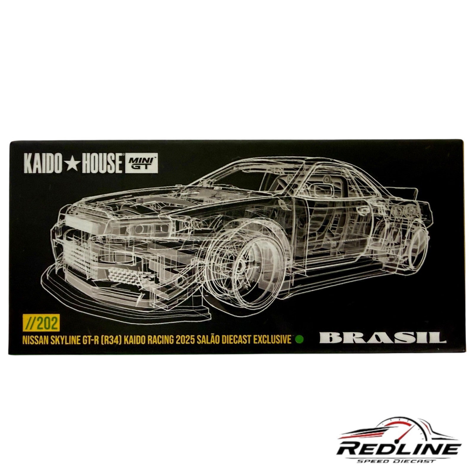 🇧🇷Kaido House Nissan Skyline GT-R R34 Salão Exclusive Brazil 2025 H36🇧🇷