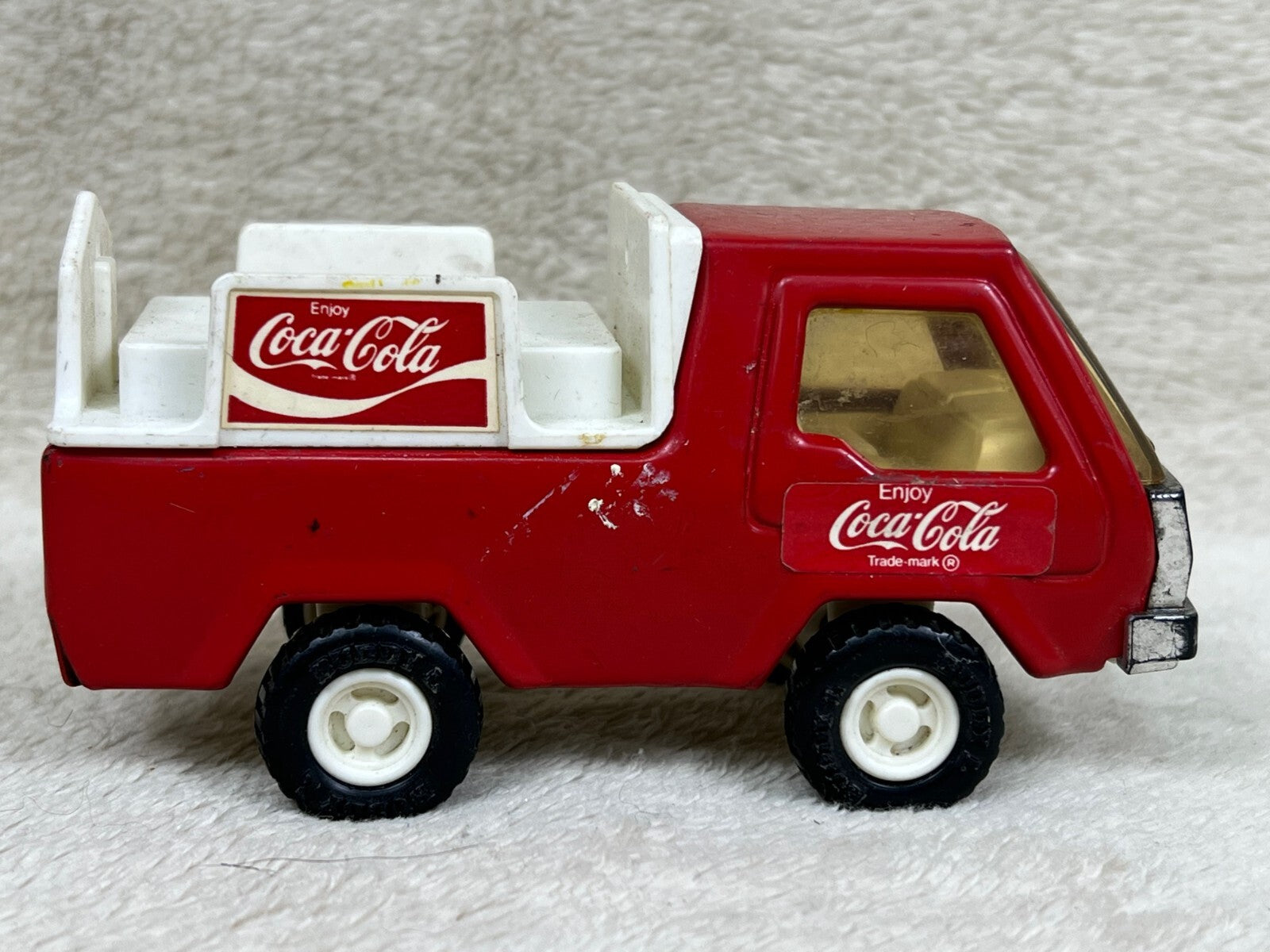 🥤🥤🥤🥤🥤Buddy L Coca Cola Vintage 80s Delivery Truck Red🥤🥤🥤🥤🥤🥤