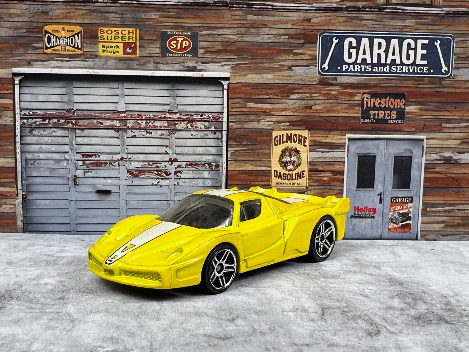 🇮🇹🇮🇹2008 Hot Wheels  First Editions  FERRARI FXX Yellow C1🇮🇹🇮🇹