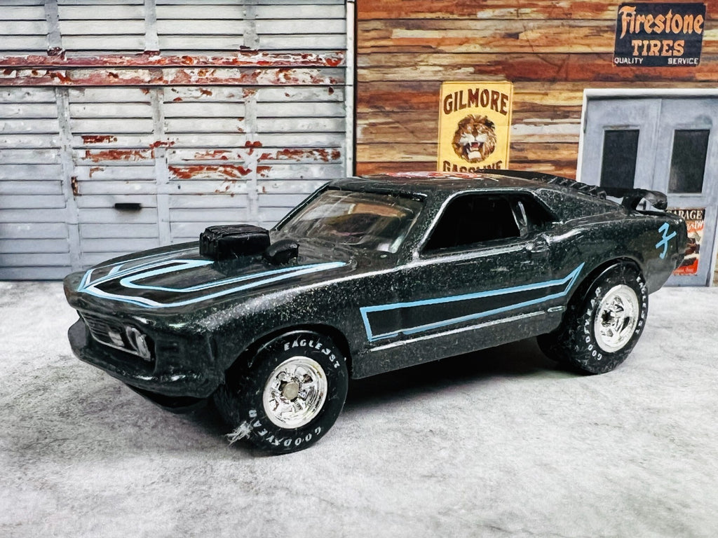 🔥Hot Wheels Mustang Mach 1 8th Annual Collectors Nationals Charcoal Variant C22