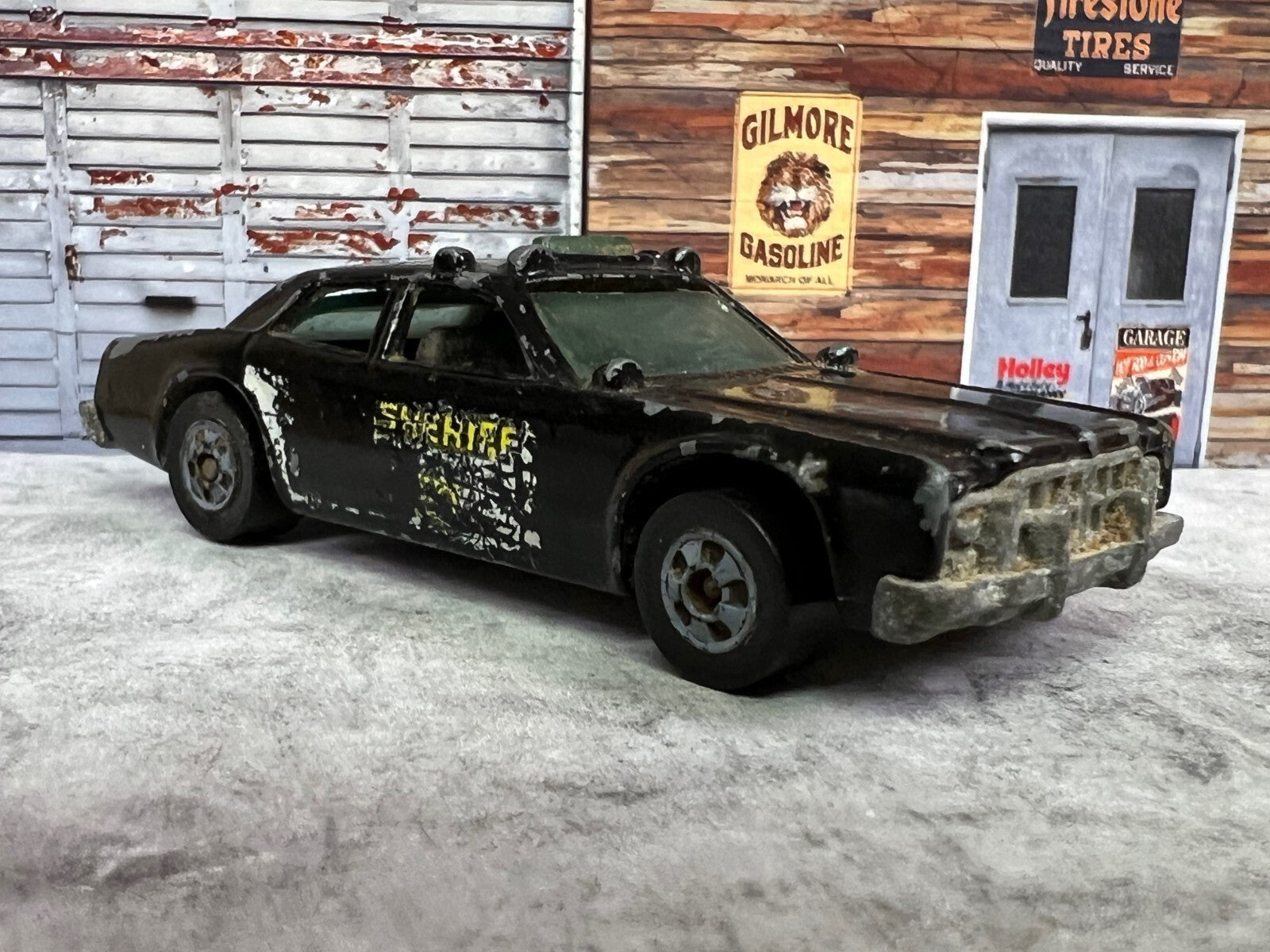🔥🔥🔥Vintage 1982 Hot Wheels Chevrolet Police Patrol Car Sheriff 701 C3🔥🔥🔥