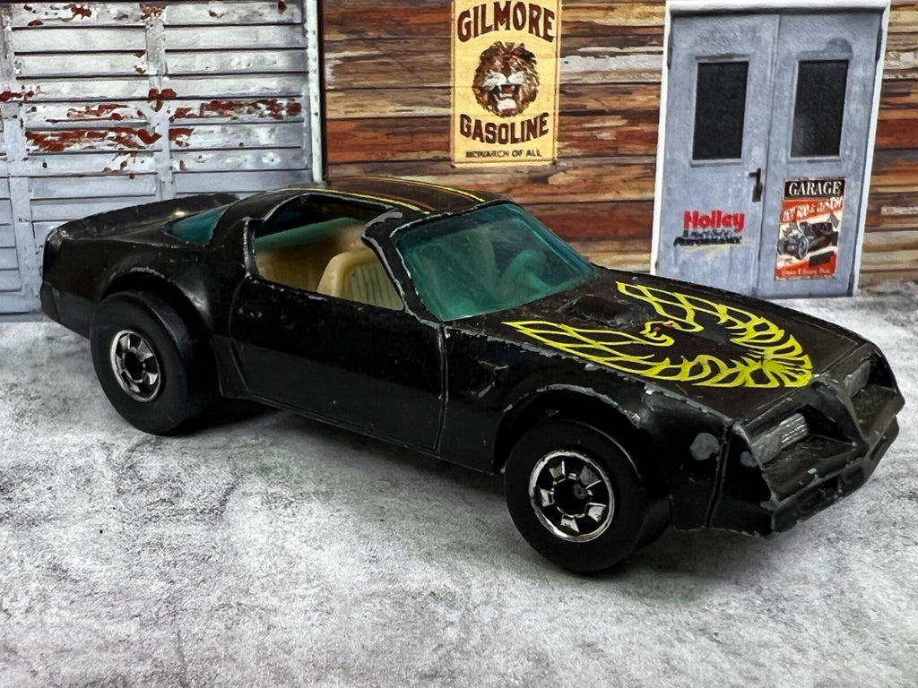 🔥🔥🔥Hot Wheels HOT BIRD Trans Am  Blue glass HONG KONG C1🔥🔥🔥