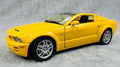 🇺🇸🇺🇸MOTOR MAX FORD MUSTANG GT YELLOW 1:24 SCALE🇺🇸🇺🇸
