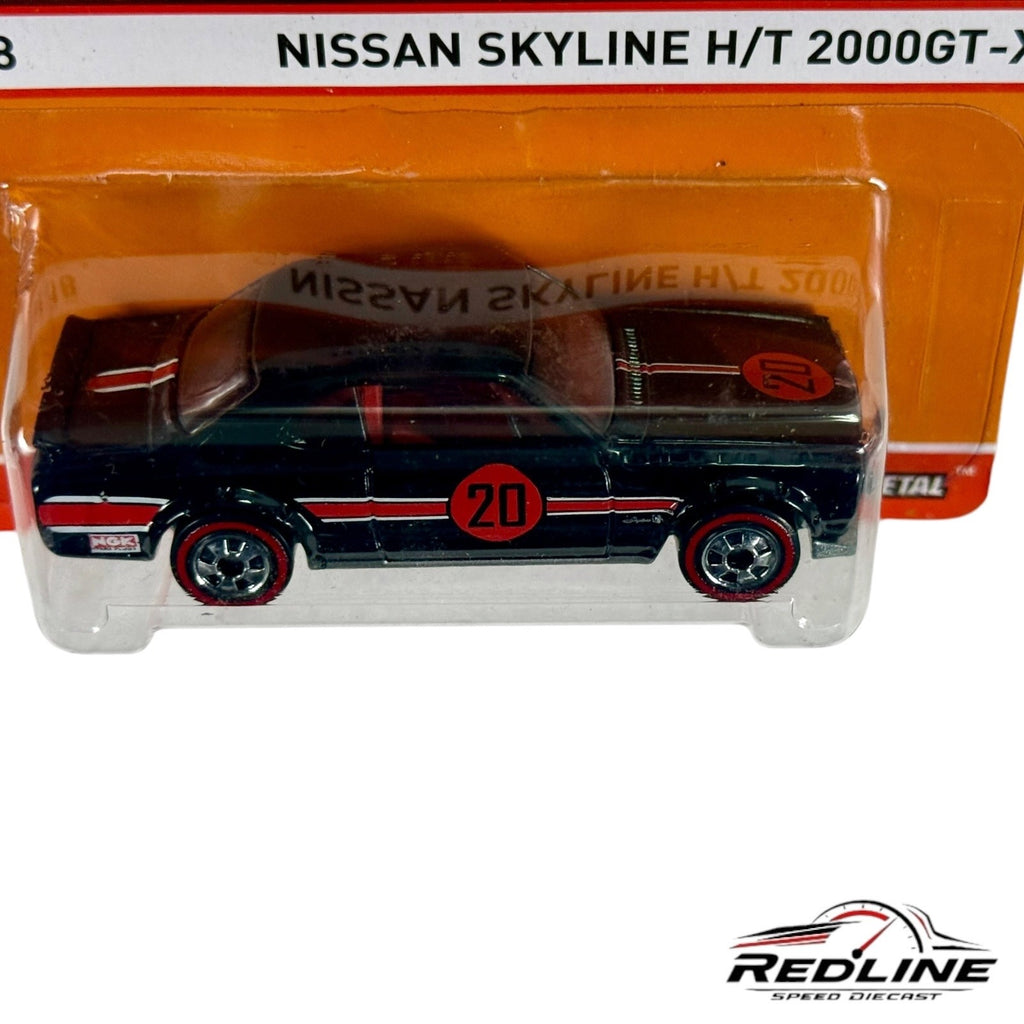 Nissan Skyline H/T 2000GT-X Hot Wheels Redlines Black H13
