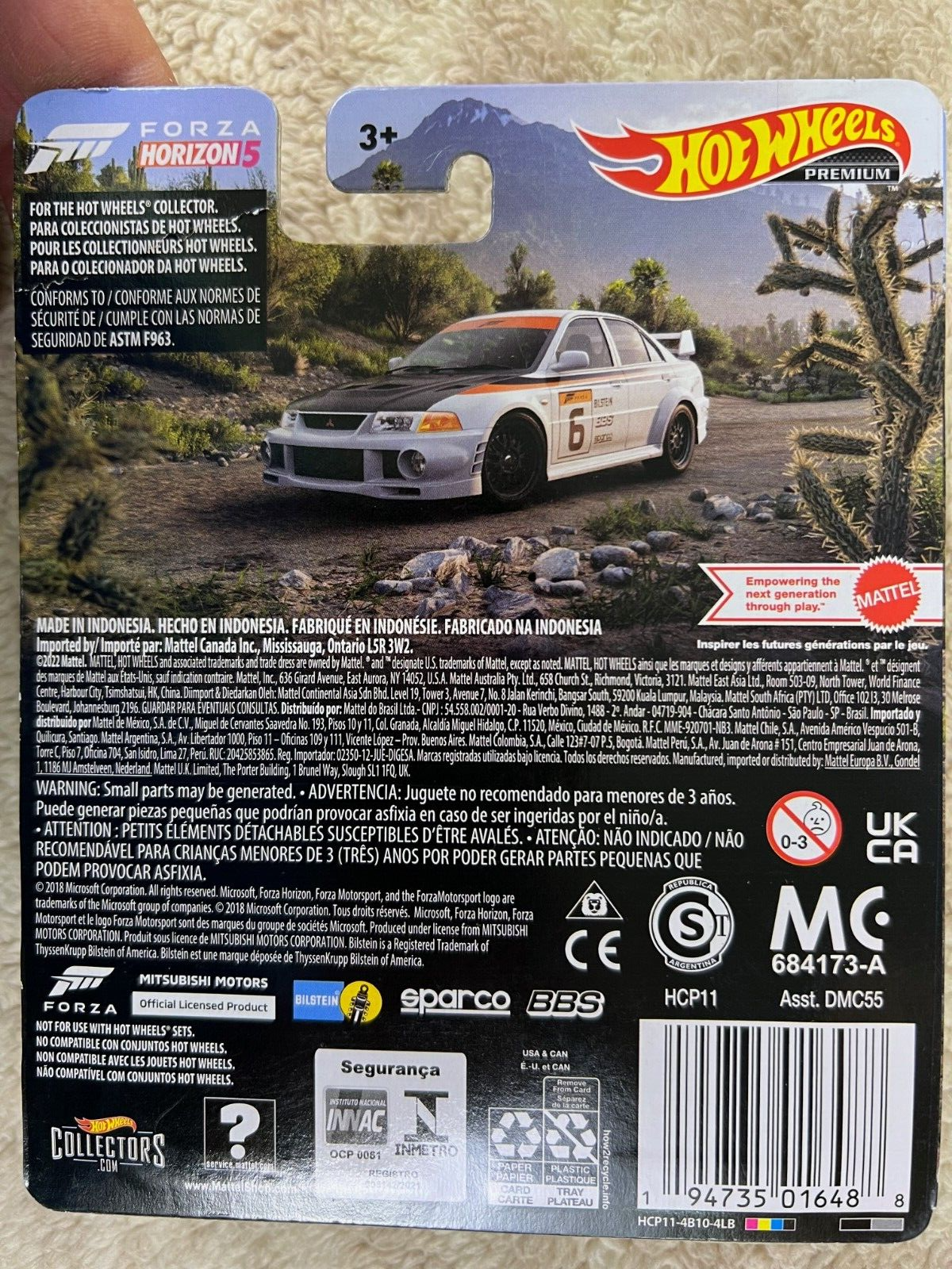 🎌🎌Hot Wheels Premium Forza Horizon 5 Mitsubishi Lancer Evolution VI HW17🎌🎌
