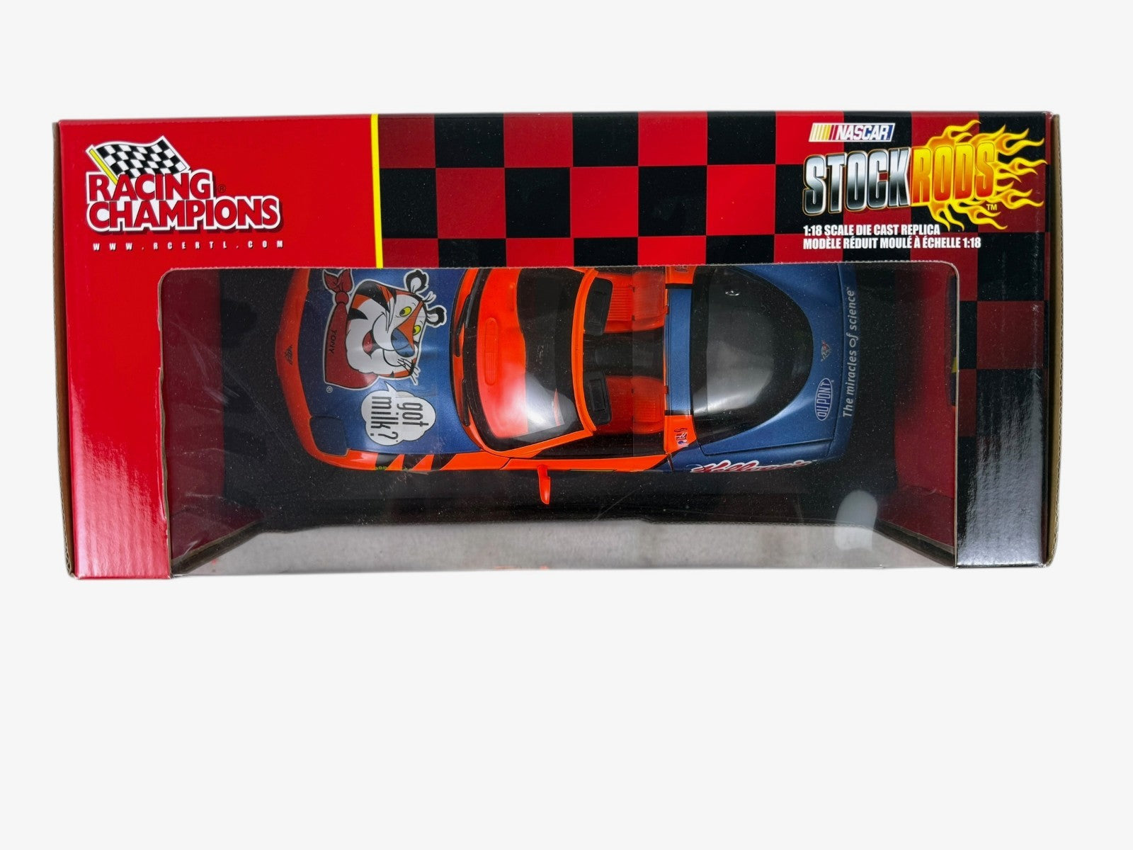 🇺🇸Racing Champions  Stock Rods 2003 Corvette  Terry Labonte Kellogs 1:18 B3