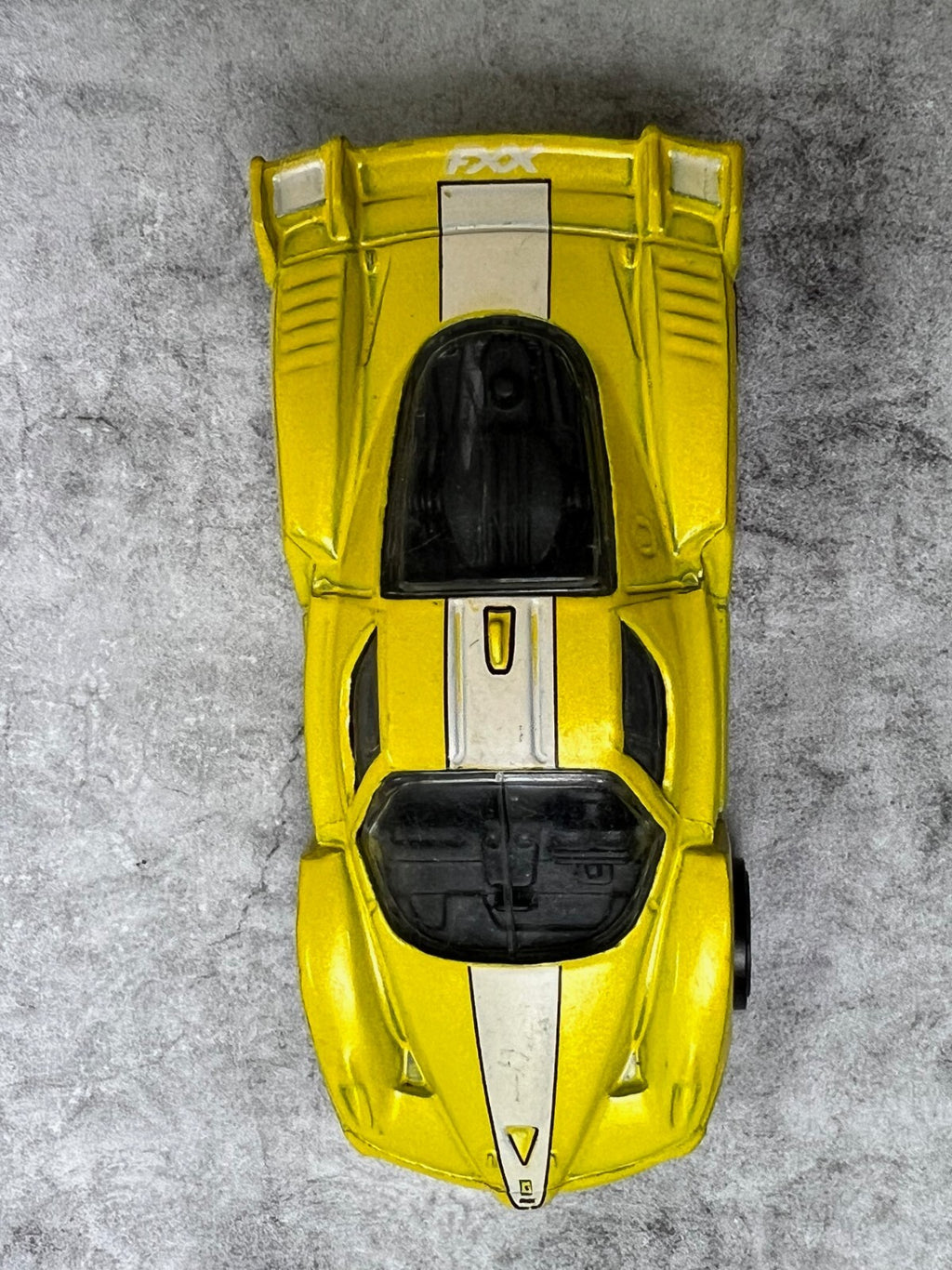 🇮🇹🇮🇹2008 Hot Wheels  First Editions  FERRARI FXX Yellow C1🇮🇹🇮🇹