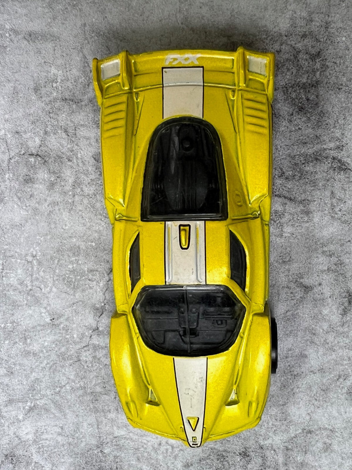 🇮🇹🇮🇹2008 Hot Wheels  First Editions  FERRARI FXX Yellow C1🇮🇹🇮🇹