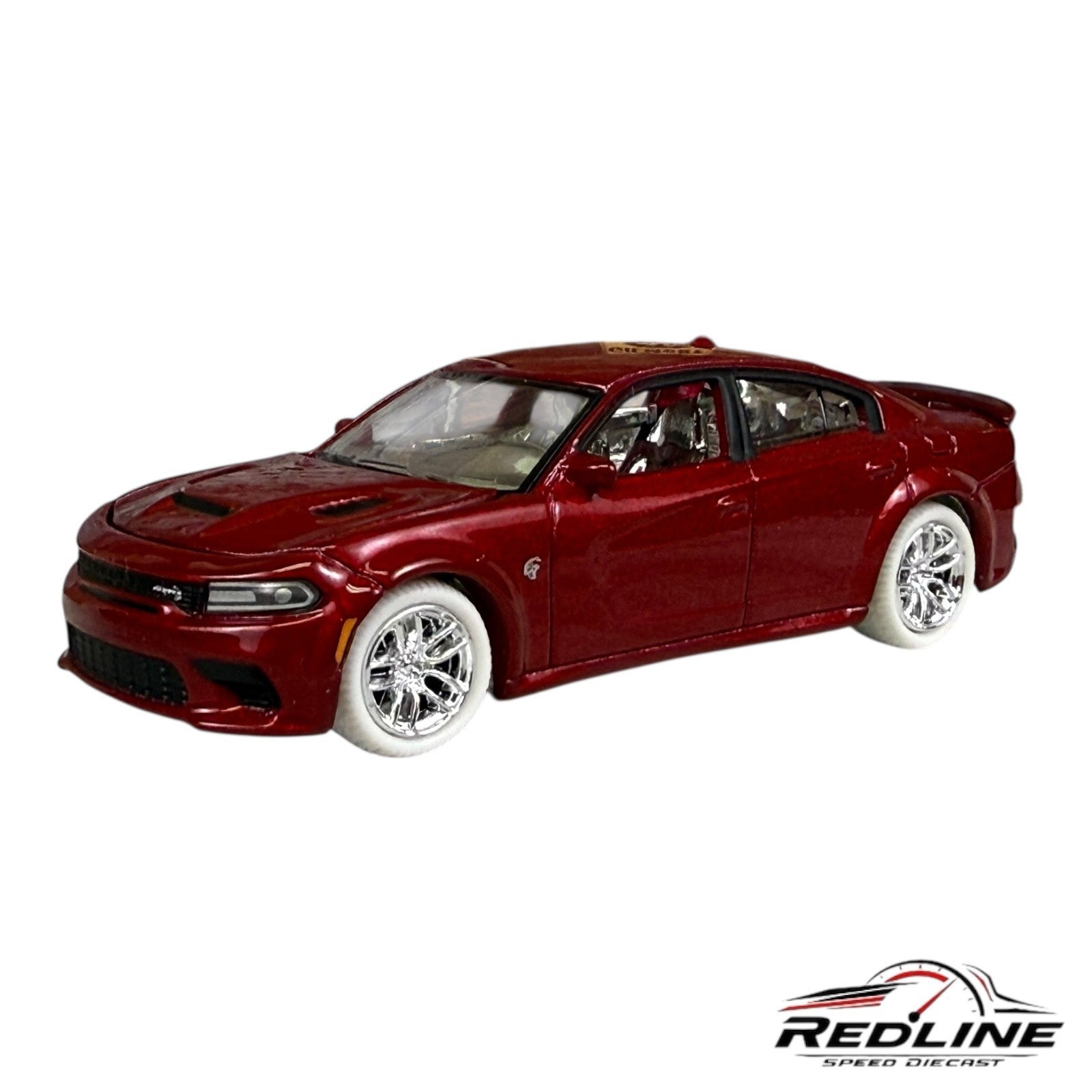🇺🇸Auto World  2021 Dodge Charger SRT Hellcat Redeye Ultra Red Chase C20🇺🇸