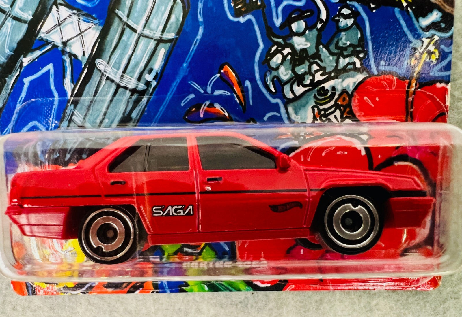 🔥🔥🔥Hot Wheels Proton Saga Special Edition Mattel Malaysia H31🔥🔥🔥