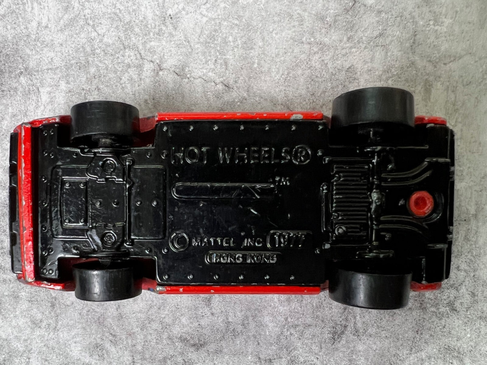 🇮🇹🇮🇹Vintage 1977 Hot Wheels Ferrari 308 Red Diecast Hong Kong C12🇮🇹🇮🇹