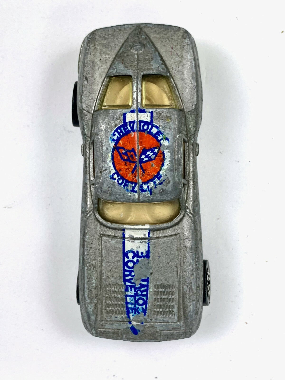 🔥🔥1979 Hot Wheels Car Corvette 63 Split Window Stingray Silver Hong Kong  🔥🔥