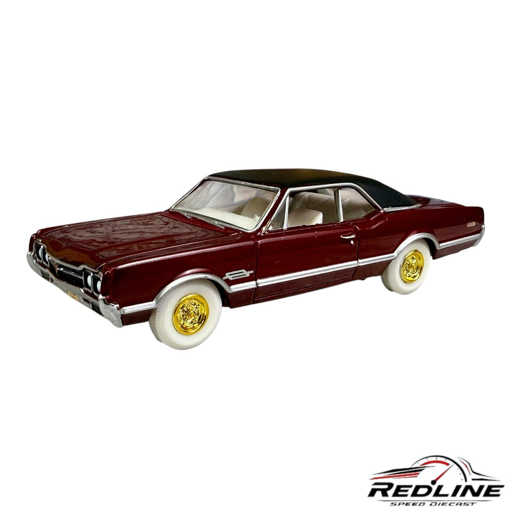 🔥🔥🔥AutoWorld 1966 Oldsmobile 442 Ultra Red Chase Loose C20🔥🔥🔥