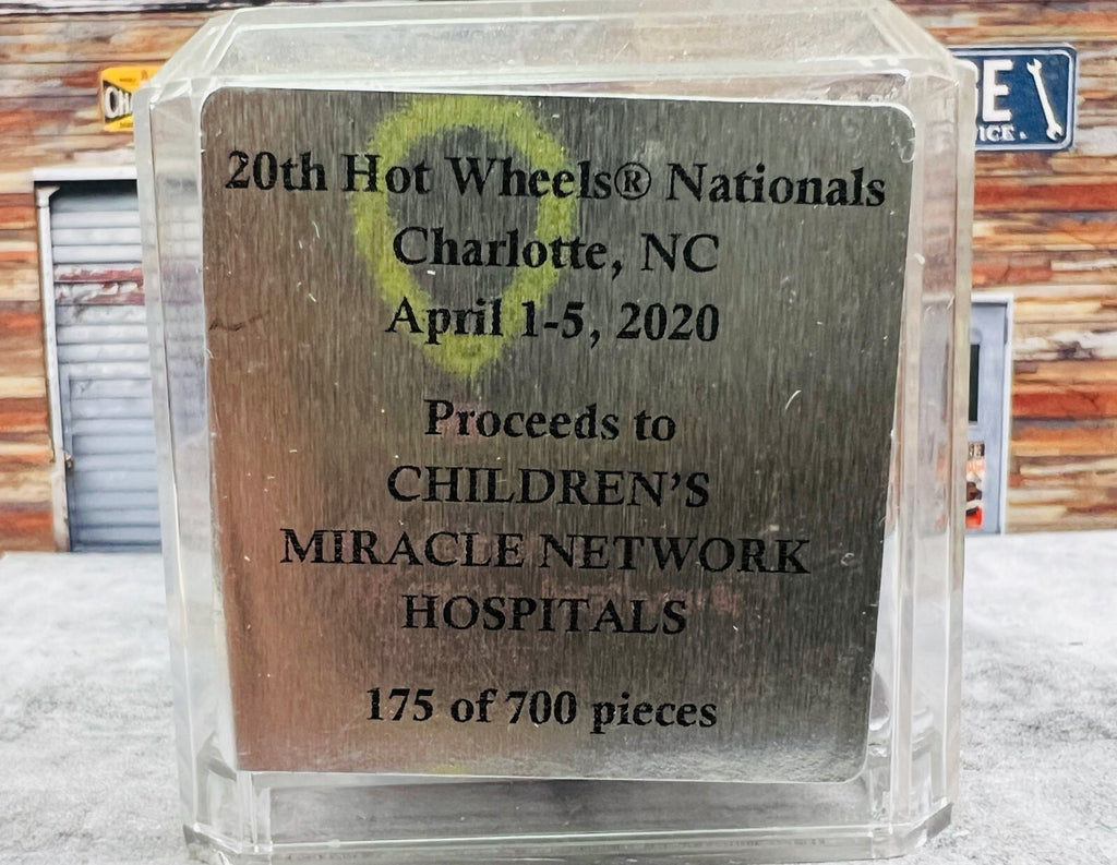 🔥Hot Wheels 20th Nationals Collectors Children’s Miracle Network 55 Chevy Panel