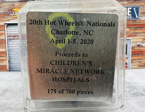 🔥Hot Wheels 20th Nationals Collectors Children’s Miracle Network 55 Chevy Panel