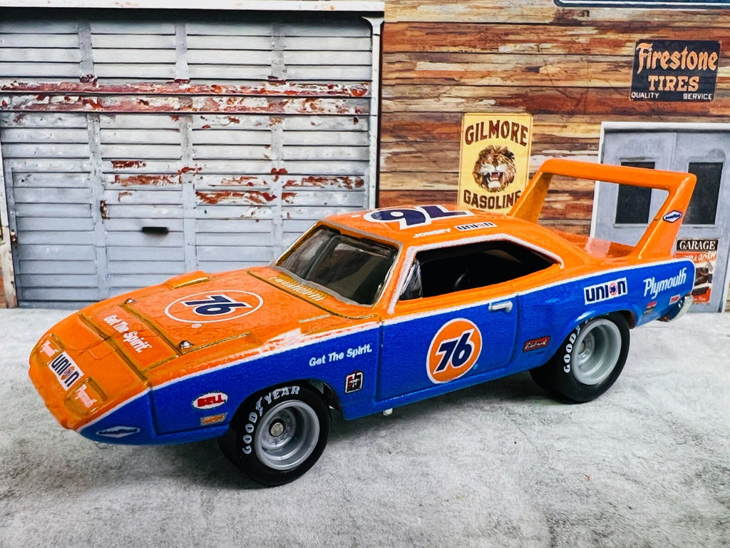🇺🇸🇺🇸🇺🇸HotwheelS 1970 Plymouth Superbird Union 76 Loose C19🇺🇸🇺🇸🇺🇸