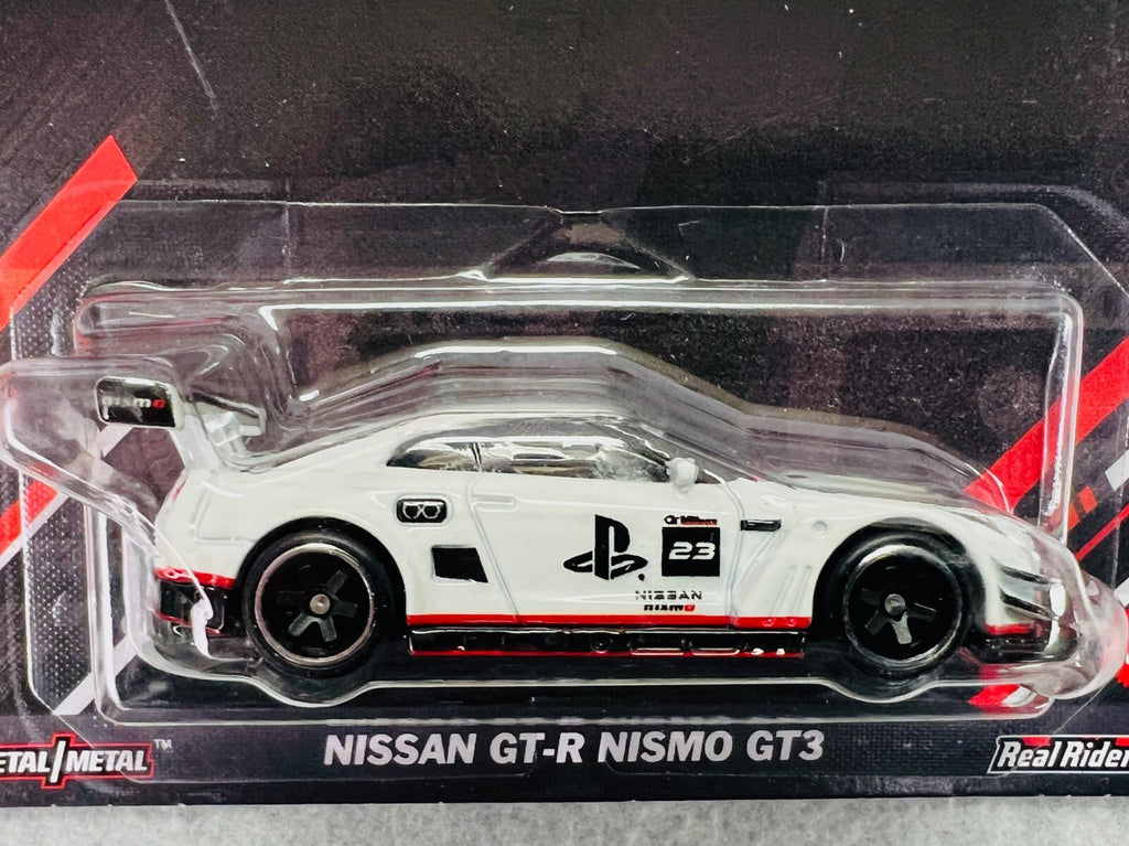 🎌🎌Hot Wheels Premium Nissan GTR Nismo GT3 Gran Turismo Pop Culture H32🎌🎌