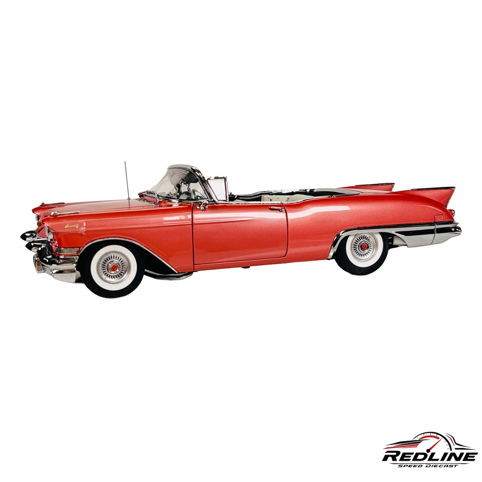 🇺🇸🇺🇸Danbury Mint 1957 Cadillac Eldorado Biarritz Convertible 1:24 C2🇺🇸🇺🇸