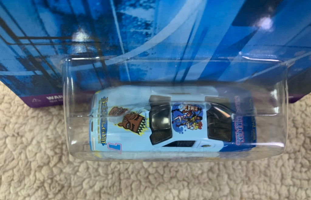 🔥🔥 Johnny Lightning 1/64 Dot Com Racers #1 Bikini Com Stock Car Race HW07🔥🔥