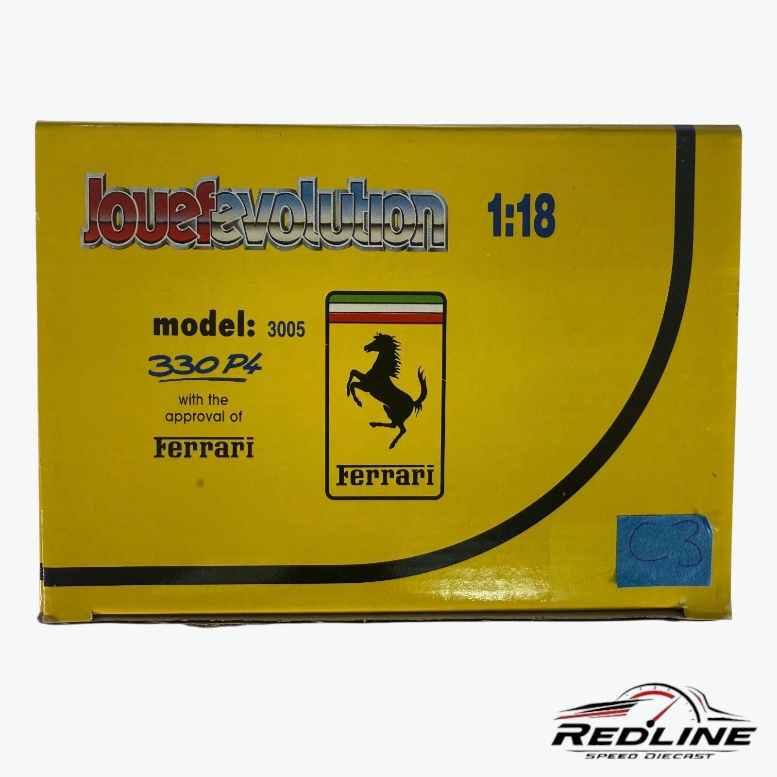 🇮🇹🇮🇹Jouef Evolution Ferrari 330 P4 Red 1:18 C3🇮🇹🇮🇹