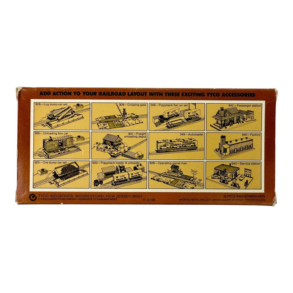 🚂🚂Tyco Skid Flat Car W/Culvert Pipe Load Western Maryland #2475 HO Scale🚂🚂