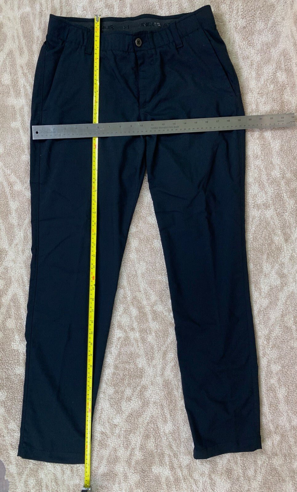 🏌️🏌️🏌️🏌️🏌️🏌Under Armour Mens Golf Pants Size 32 x 32 Black 🏌️🏌️🏌️🏌️🏌️