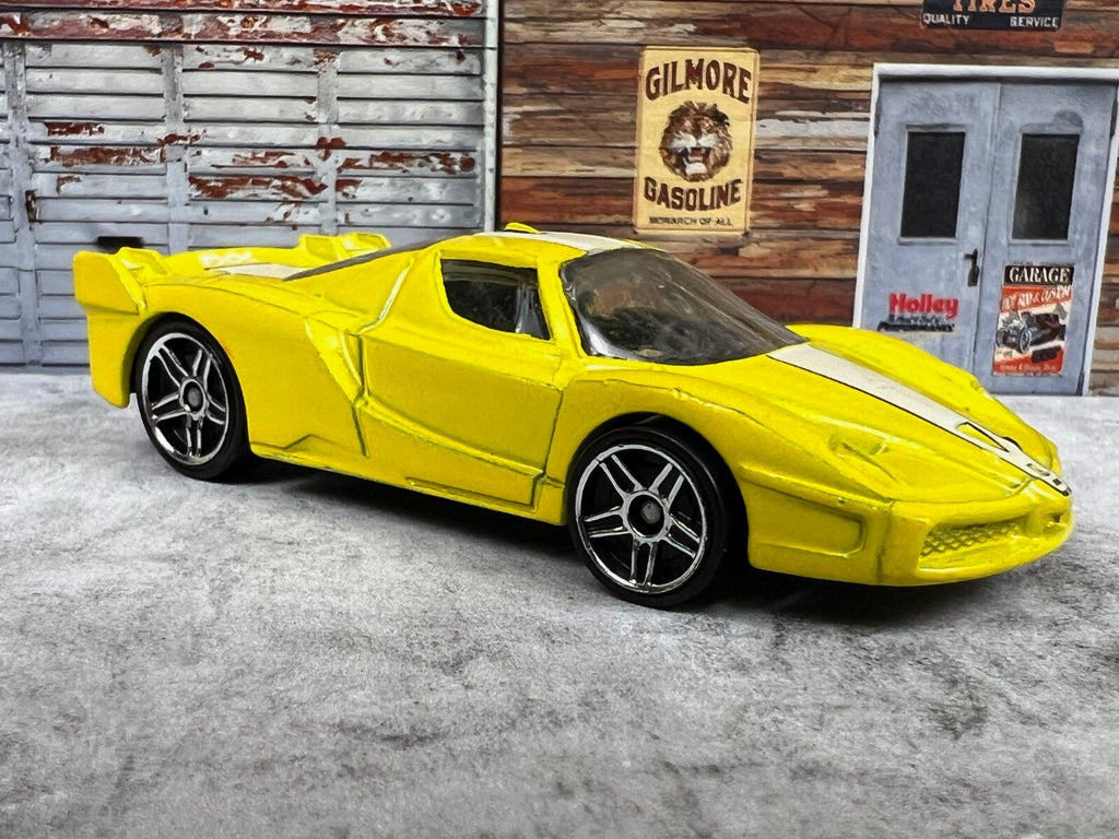 🇮🇹🇮🇹2008 Hot Wheels  First Editions  FERRARI FXX Yellow C1🇮🇹🇮🇹