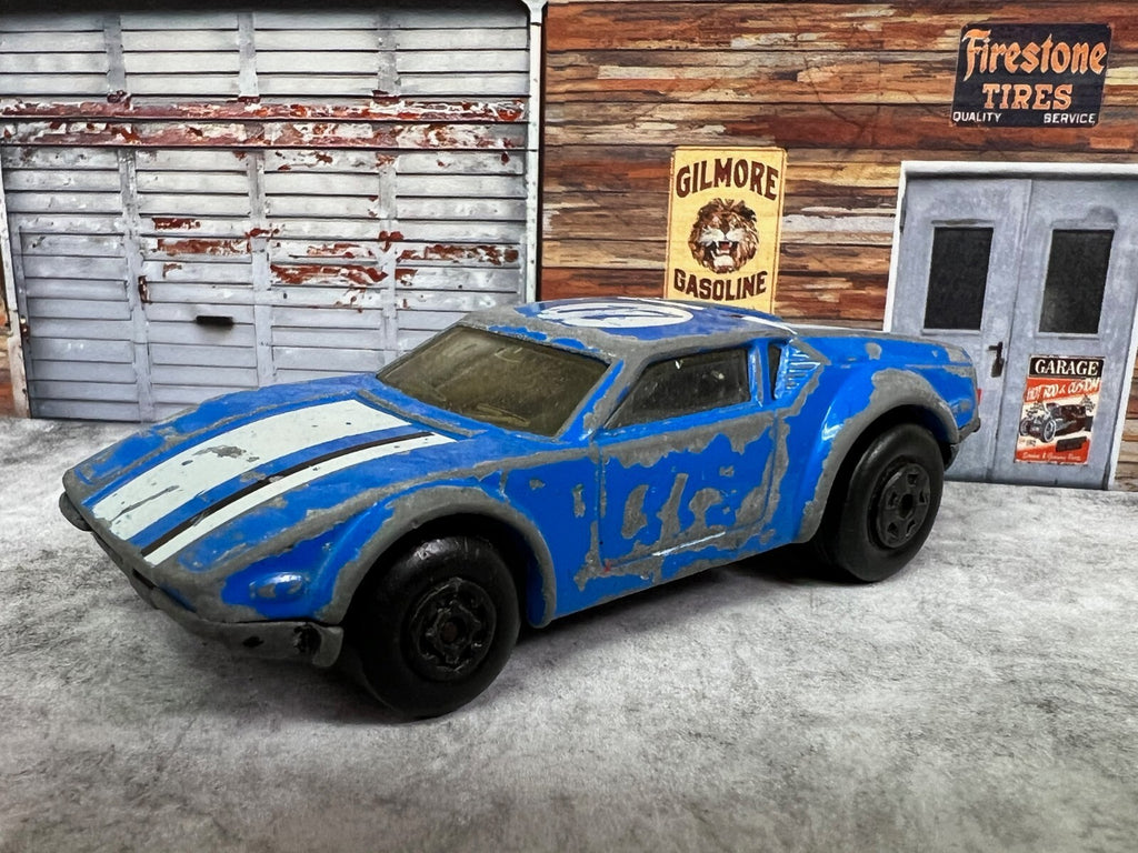 🔥🔥🔥Matchbox Superfast No 8 De Tomaso Pantera 1975 Lesney Blue C3🔥🔥🔥