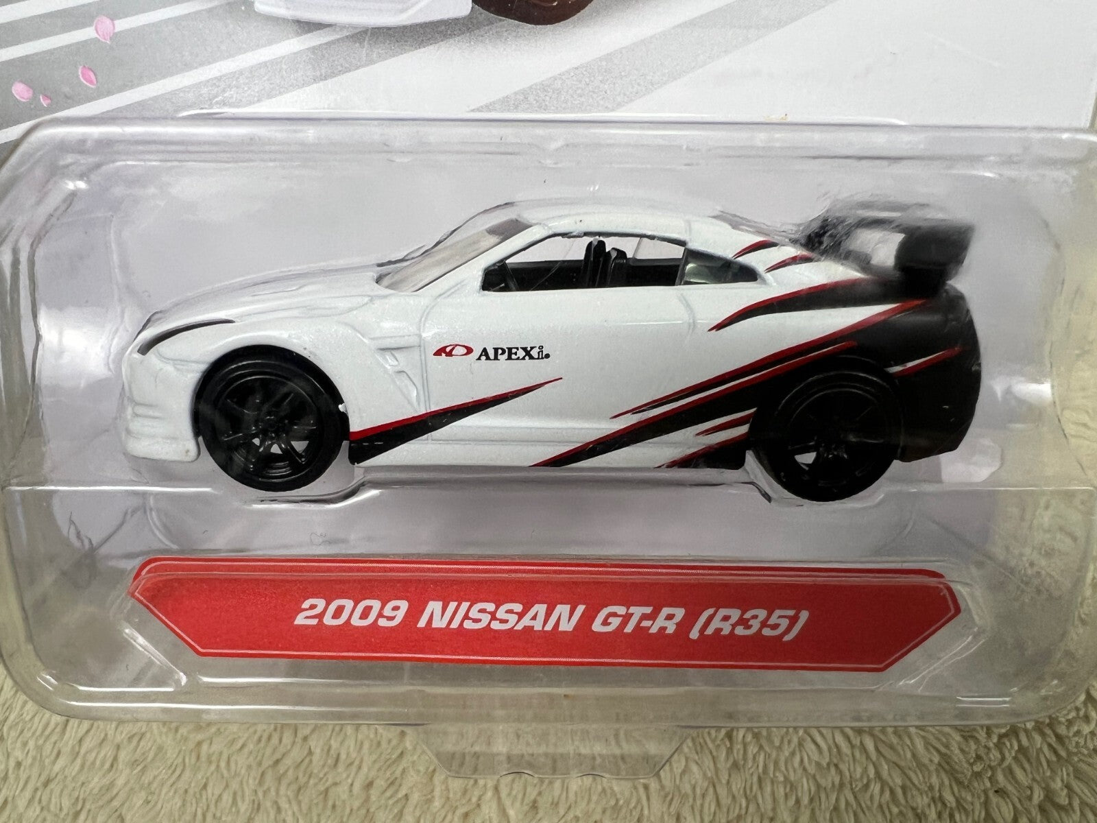 🎌🎌JADA METALS DIE CAST JDM TUNERS 2009 NISSAN GT-R (R35) 1/64 WHITE HW16🎌🎌