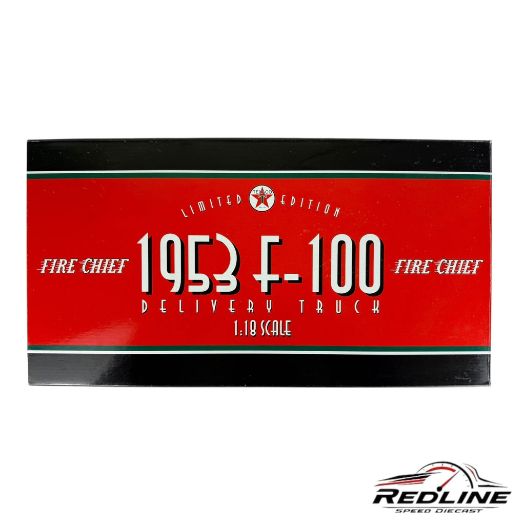 🇺🇸🇺🇸Gearbox Collectibles 1953 F-100 Fire Chief Gasoline 1:18 GE🇺🇸🇺🇸