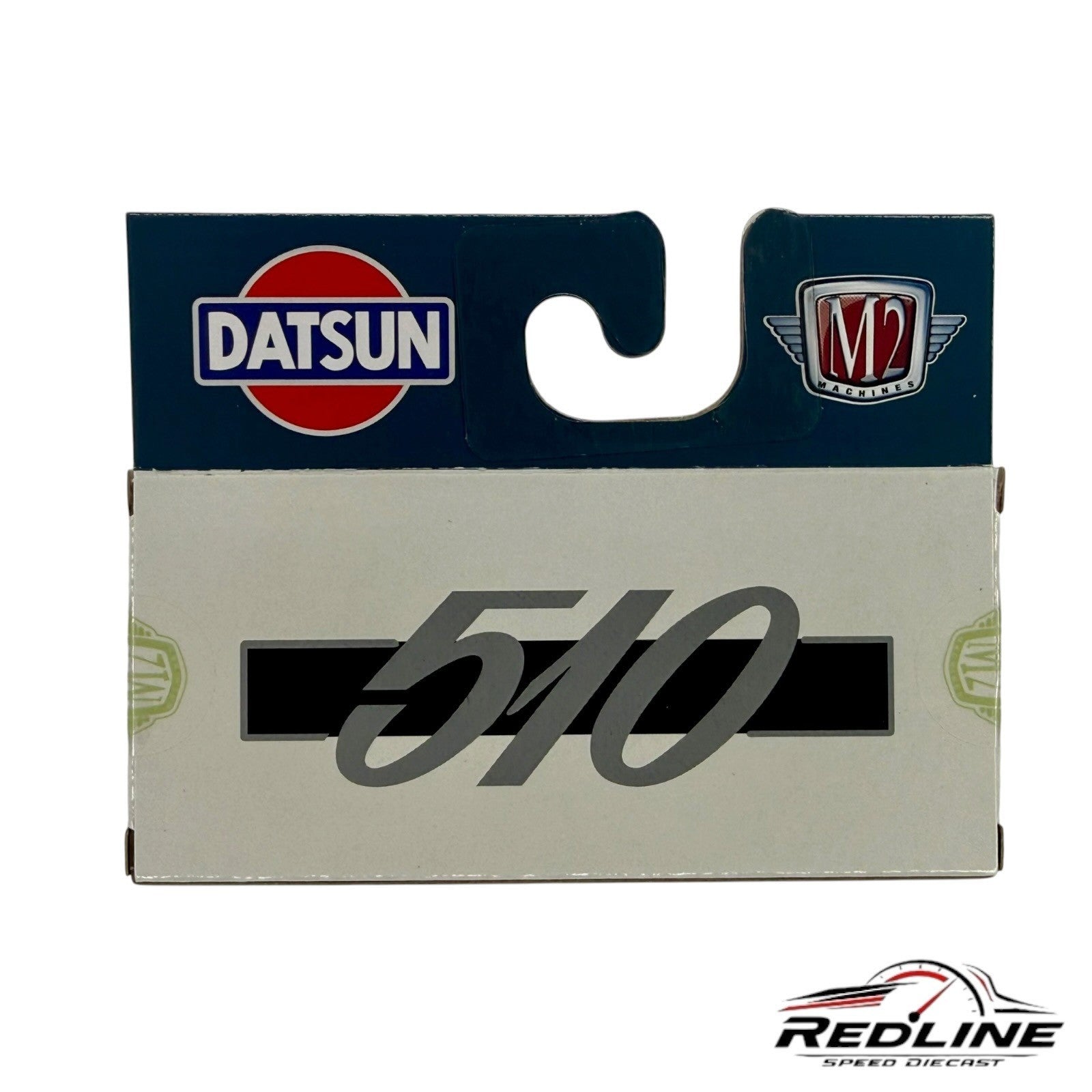 M2 Machines 1:64 1970 Datsun 510 White R106 25-110 H1