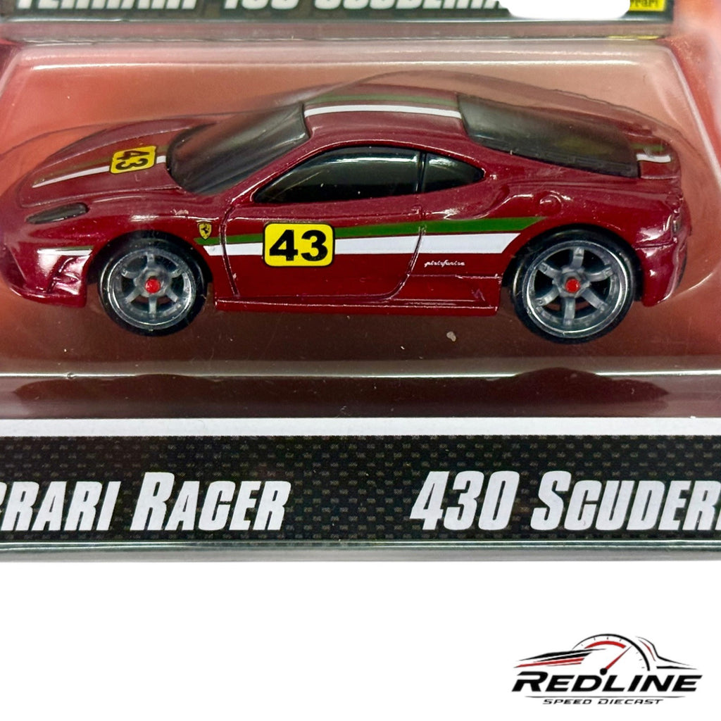 🇮🇹🇮🇹Hot Wheels Ferrari Racer 430 Scuderia Red 1:64🇮🇹🇮🇹