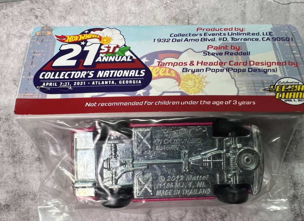 🎌🎌Hot Wheels 21st Annual Collectors Nationals Leeway Chang Datsun Wagon🎌🎌